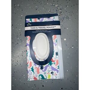 Itzy Ritzy Take & Travel Dinosaur Baby Wet Wipes Reusable Portable Pouch A2-9